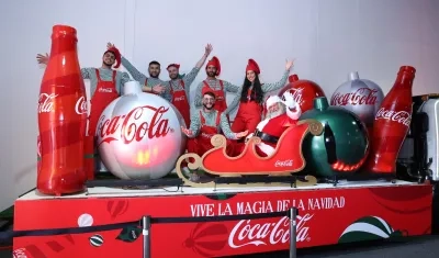 Caravana de Coca-Cola.