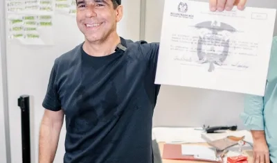 El Alcalde electo de Barranquilla, Alex Char.