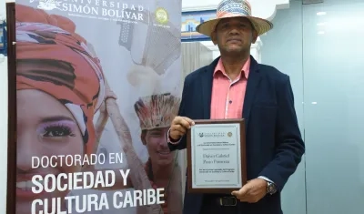 El investigador Daiver Pinto Pimienta.