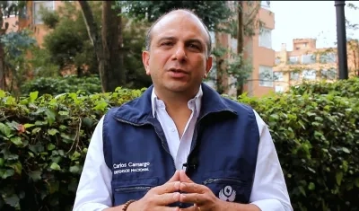 El Defensor del Pueblo, Carlos Camargo.