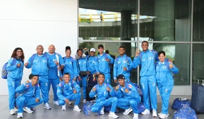 Delegación de boxeo del Atlántico. 