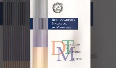 Diccionario de términos médicos.