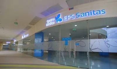 Foto referencia de un centro médico de la EPS Sanitas