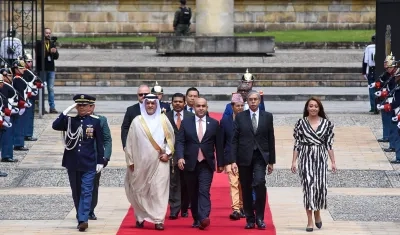 Los Embajadores en la Casa de Nariño.