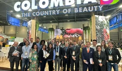 Equipo de ProColombia en Londres.