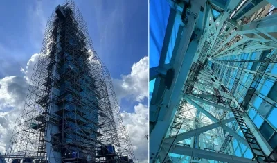 El faro de Puerto Colombia.