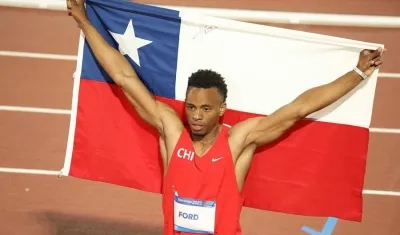 Santiago Ford, ganador de medalla para Chile.