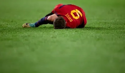 Gavi, el último que sufrió esta lesión.