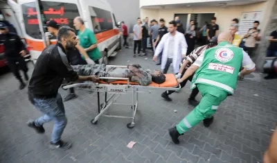 Imagen del hospital de Al Shifa.