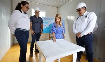 La Gobernadora Elsa Noguera.