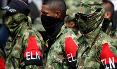Guerrilla del ELN. 