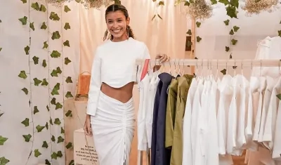 Una de las expositoras de 'The local Project’ en el Pabellón de Cristal de Puerta de Oro