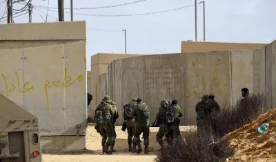 Entrenamientos del ejército israelí pese a la tregua.