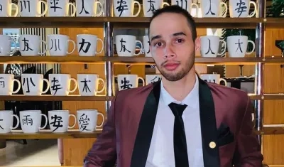 Jack Ramírez Comas, joven herido.