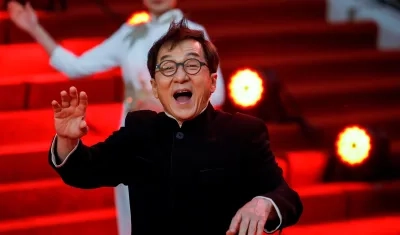 El actor Jackie Chan. 