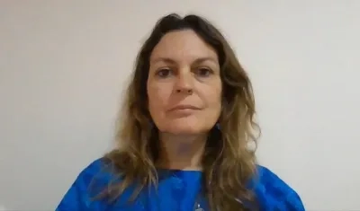 Juliette De Rivero, representante en Colombia del Alto Comisionado de la ONU