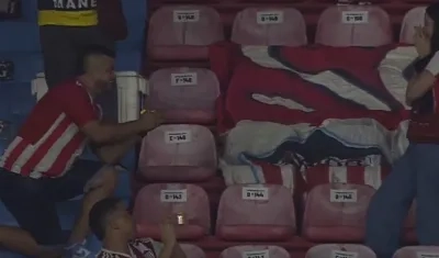 Momento del pedido de matrimonio.