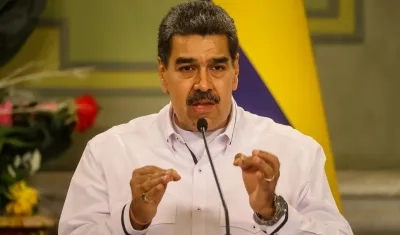 Nicolás Maduro, presidente de Venezuela. 