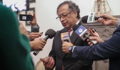 El Presidente de la República, Gustavo Petro.