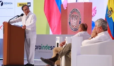 El Presidente de la República, Gustavo Petro.