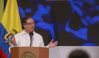Presidente Gustavo Petro. 