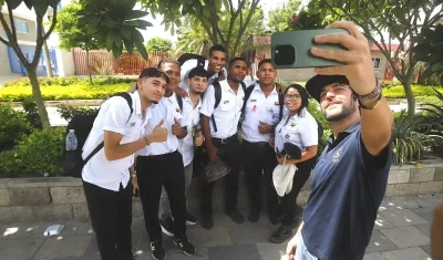 El Alcalde de Barranquilla, Jaime Pumarejo.