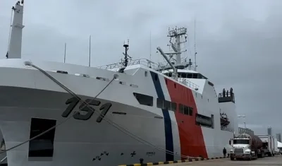 El buque ARC ‘Simón Bolívar’.