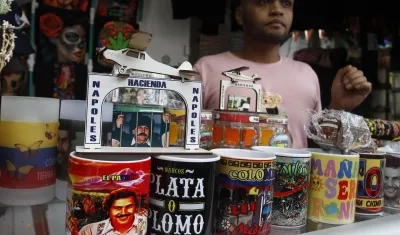 Souvenirs de Pablo Escobar.