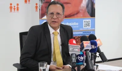 Superintendente de Subsidio Familiar, Luis Guillermo Pérez Casas.