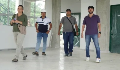 El alcalde Jaime Pumarejo en la IED Alexander Von Humboldt