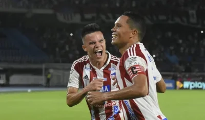 Wálmer Pacheco y Carlos Bacca 