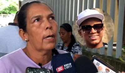 Victoria Barrios, abuela del adolescente muerto.