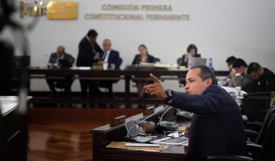 Alexander López Maya, expresidente del Senado