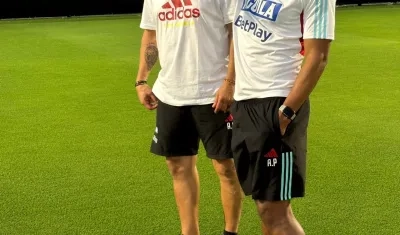 Luis Amaranto Perea, asistente técnico de la Selección Colombia. 