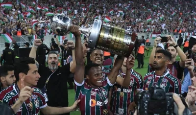 Fluminense, campeón de la edición de 2023 de la Copa Libertadores. 