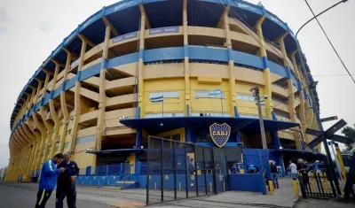 La Bombonera, estadio de Boca Juniors. 