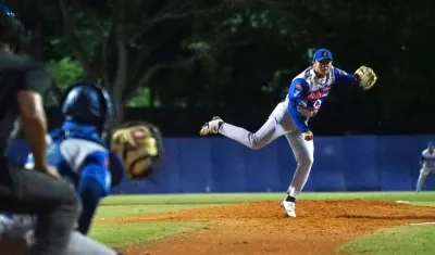 El japonés Ryo Negishi fue el pitcher abridor de Caimanes.