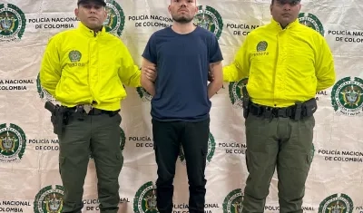 Elio Enrique Bracho Briceño, capturado por la Policía Metropolitana.
