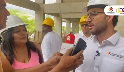 El Vicecontralor en Funciones de Contralor General de la República, Carlos Mario Zuluaga