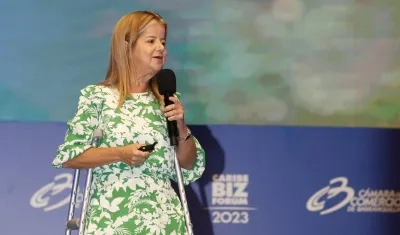 La Gobernadora del Atlántico, Elsa Noguera.