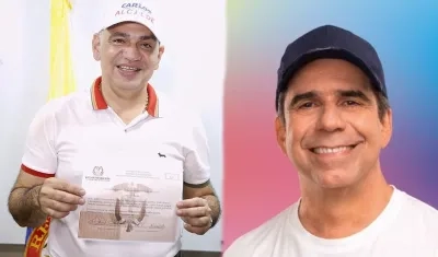 Carlos Pinedo y Alex Char