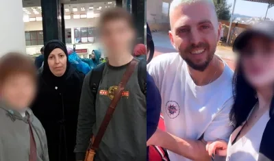 La palestina Samaher Almassri y el israelí Elkaná Bohb​ot ya cuentan con su nacionalidad colombiana. ​​