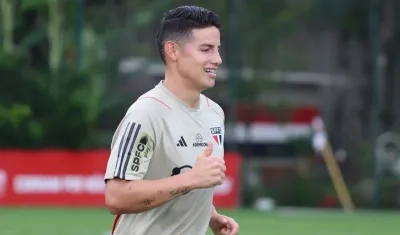 James Rodríguez no juega desde el pasado 2 de noviembre, contra Cruzeiro.