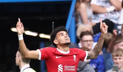 Luis Díaz se perdió los dos últimos partidos del Liverpool.