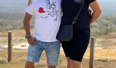 Luis Manuel Díaz y su esposa Cilenis Marulanda.