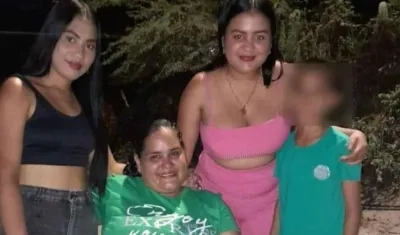 Sindry Mugno y sus hijas Betsy Liliana Vergara Mugno y Michel Mugno, asesinadas