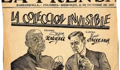 Ilustración de Mario Callejas para el diario 'La Prensa'.