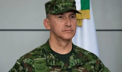 General Luis Mauricio, comandante del Ejército.