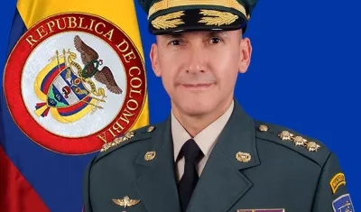 El comandante del Ejército, Luis Mauricio Ospina. 