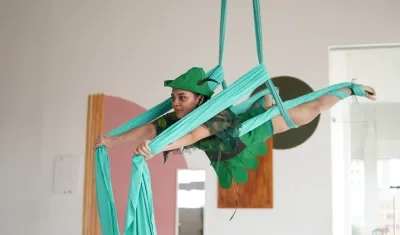 Peter Pan es el personaje del show de mucha magia y acrobacias